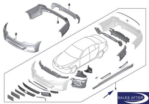 BMW G30 sedan M Package, Basic