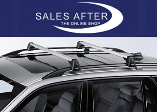 BMW base support system X5 E70 with roof railing