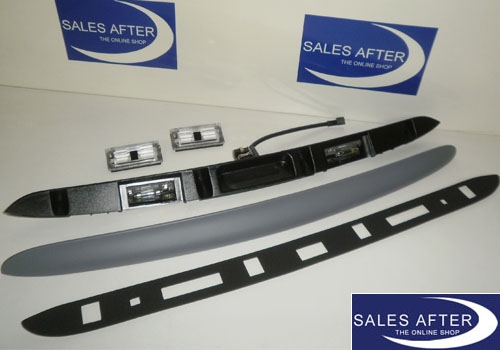 BMW 3 series E46 Handle bar primed for rear trunk with button, sedan compact