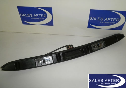 BMW 3 series E46 Handle bar black for rear trunk with button, sedan compact