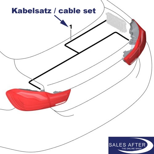 BMW 4 series F32 Retrofit cable set facelift lights