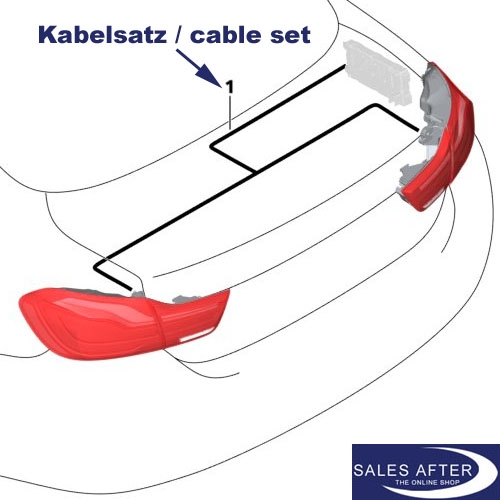 BMW 4er F82 M4 Nachrüstkabelsatz Faceliftleuchten