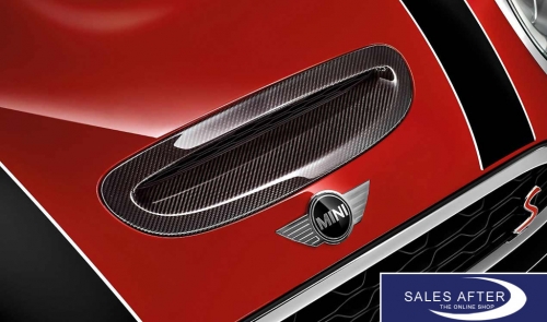 MINI F54 F55 F56 F57 JCW Air intake aperture carbon, Cooper S