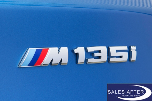 Genuine BMW F20 F21 lettering in chrome, ///M135i