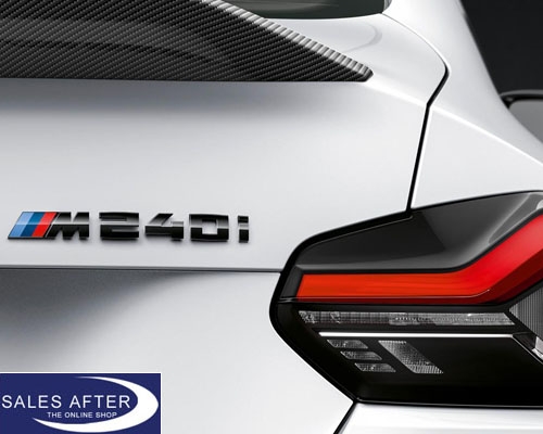 Genuine BMW G42 Lettering in black, ///M240i