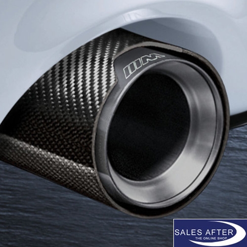 BMW F22 F23 F30 F31 F34 F32 F33 F36 M Performance Exhaust pipe finisher in carbon