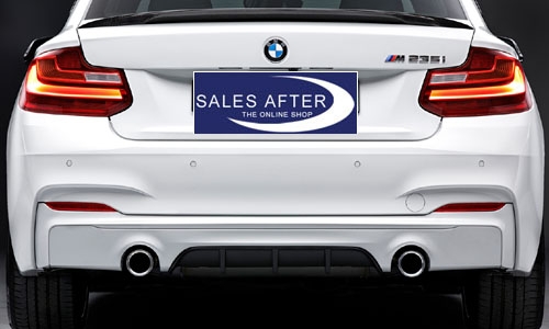 BMW M Performance 2 series F22 F23 Diffuser M235i M240i, matt black
