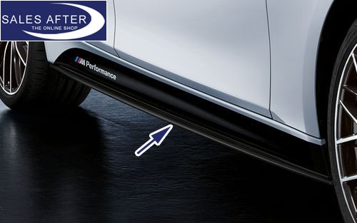 BMW M Performance F32 F33 F36 Aerodynamic Lower Blade Attachment, matt black