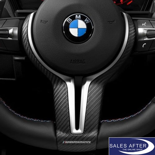 BMW M Performance F87 M2 Steering wheel pro cover Carbon