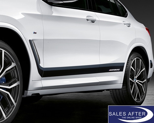 BMW M Performance X3 G01 X4 G02 Foiling frozen black