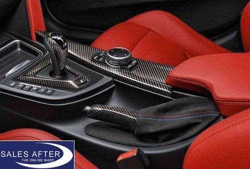 BMW M Performance F80 M3 F82 F83 M4 Handbrake grip carbon with alcantara bag