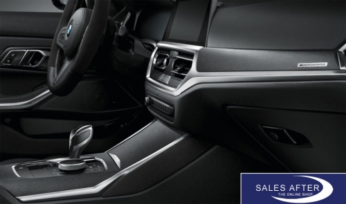 BMW M Performance G20 G21 Interior trims carbon with knee pads alcantara