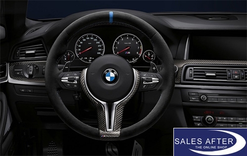 BMW M Performance F10 M5 F06 F12 F13 M6 Steering wheel in Alcantara Carbon