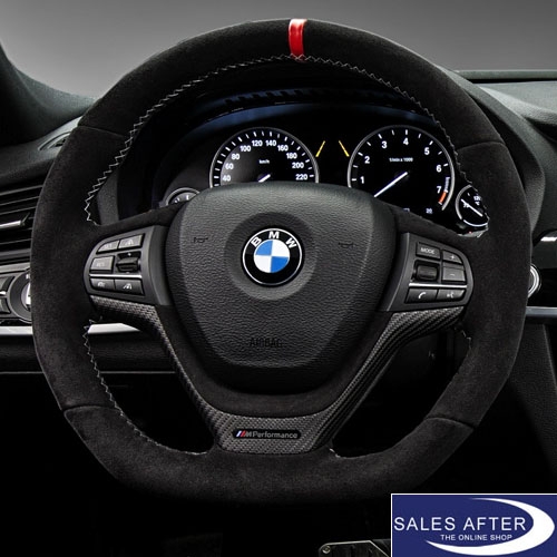 BMW M Performance X3 F25 X4 F26 Steering wheel in Alcantara Carbon, without sport-automatic