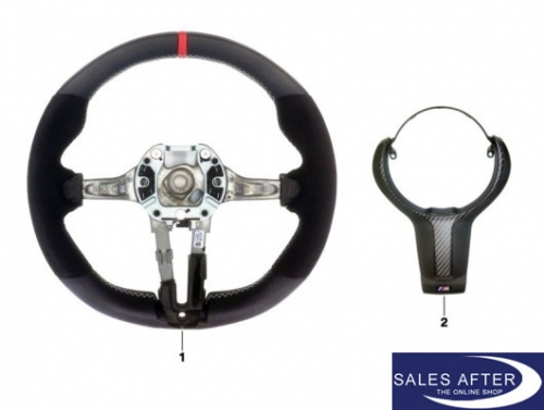 BMW M Performance F45 F46 X1 F48 X2 G39 Steering wheel in Alcantara