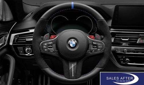 BMW M Performance F90 M5 F91 F92 F93 M8 Steering wheel Pro in Alcantara Carbon