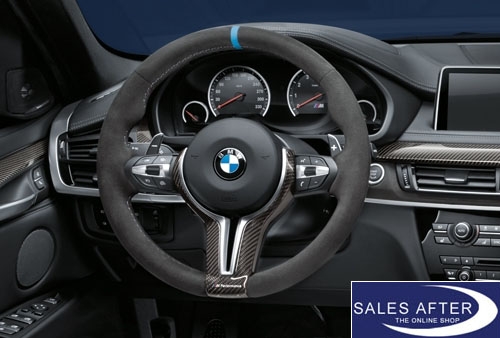 BMW M Performance F85 X5 M F86 X6 M Steering wheel in Alcantara Carbon