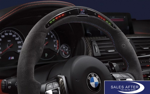 BMW M Performance F80 M3 F82 F83 M4 Steering wheel in Alcantara Carbon with race display