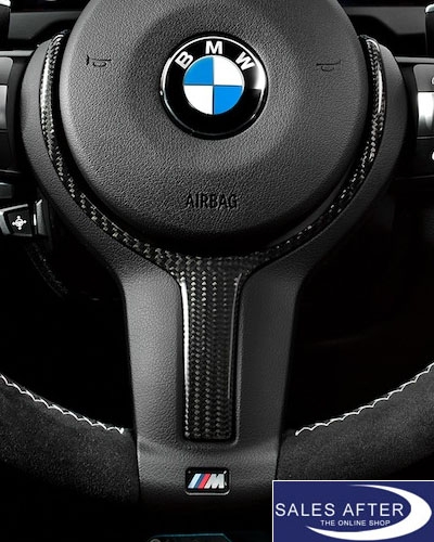 BMW M Performance F07 F10 F11 F06 F12 F13 Steering wheel cover Carbon