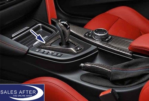 BMW M Performance F80 M3 F82 F83 M4 Mittelkonsolenblende Gangwahlschalter