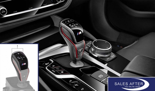 BMW M Performance F90 M5 F91 F92 F93 M8 F97 X3M F98 X4M Set of cover carbon for gear selector