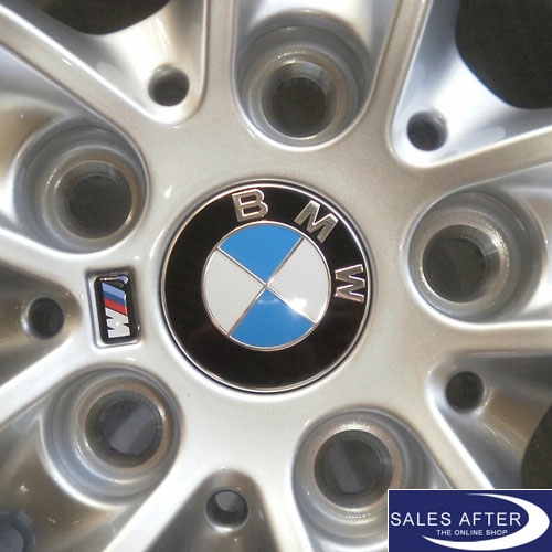 Genuine BMW Hub cap with chrome 56mm, 1 piece