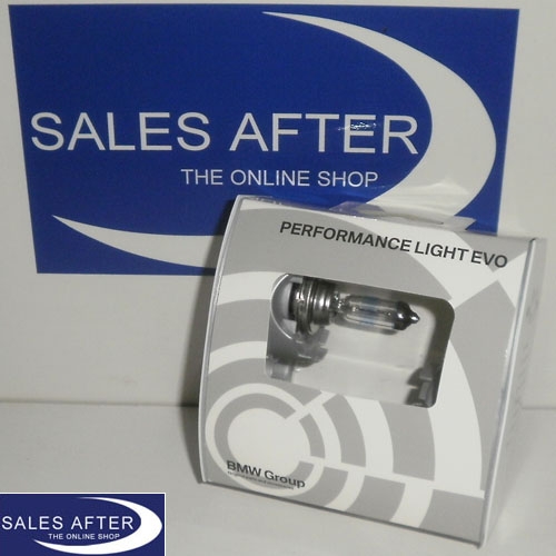 Genuine BMW Performance Light Evo Bulbs, 2x H7