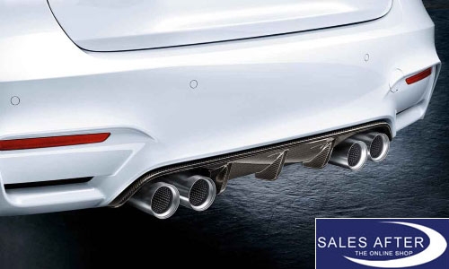 BMW M Performance F80 M3 F82 F83 M4 F87 M2 Tailpipe tips Titanium