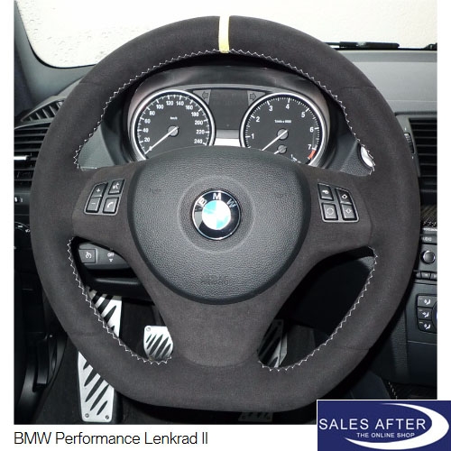 BMW Performance E8x E9x X1 E84 Sport steering wheel II, without steptronic