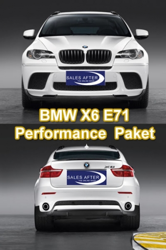 BMW Performance X6 E71 Aerodynamic Kit
