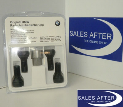 Genuine BMW Wheel bolt locks for rims, M14x1,25