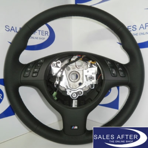 BMW 3 series E46 M leather sport steering wheel with multi-function