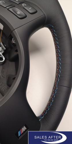 BMW E46 M3 E39 M5 M leather sport steering wheel with multi-function