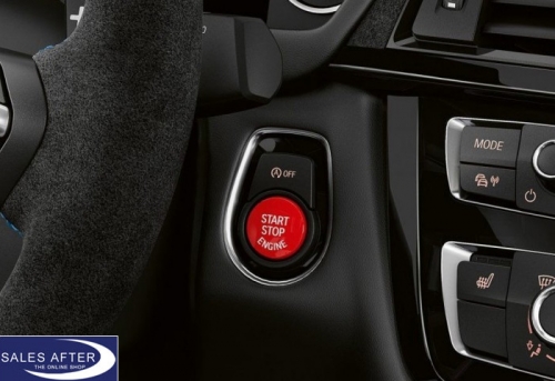 BMW F87 M2 Competition F82 F83 M4 Start/Stop button for engine red