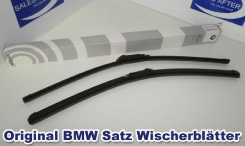 Original BMW 5er E60 E61 Satz Wischerblätter