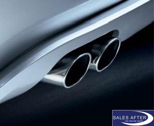 BMW Z4 E85 Exhaust pipe finisher in chrome, 3.0i