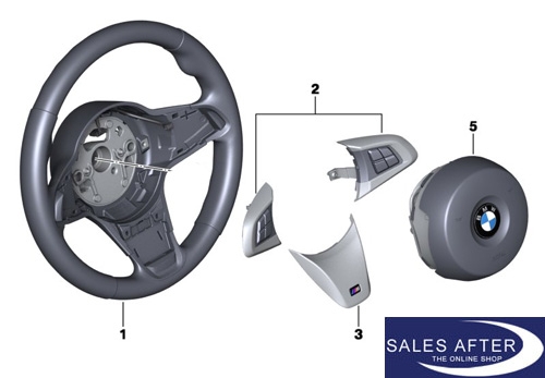 SalesAfter - The Online Shop - BMW Z4 E89 M Sport steering wheel 