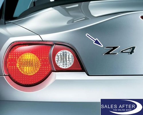 Genuine BMW Z4 E85 E86 lettering, Z4